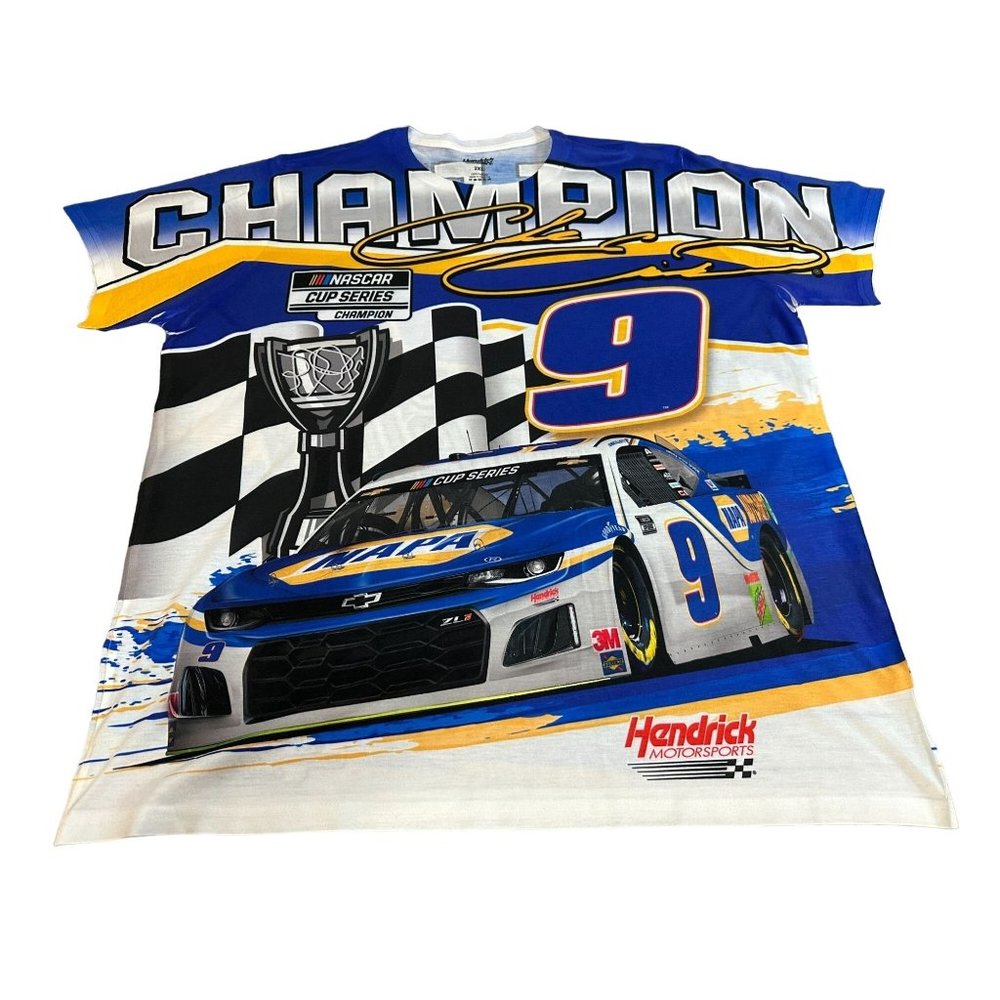 Chase Elliott Hendrick Motorsports Collection 2020 NASCAR Cup Series T-Shirt 2XL